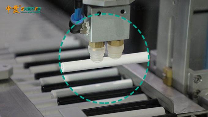 High Speed Full Servo Screen Printing/Hot Stamping Machine voor ronde/ovale/driehoekige e-sigaret 1