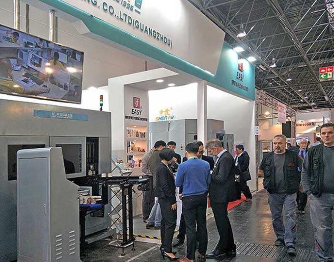 High Speed Full Servo Screen Printing/Hot Stamping Machine voor ronde/ovale/driehoekige e-sigaret 10