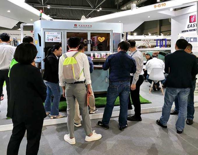 High Speed Full Servo Screen Printing/Hot Stamping Machine voor ronde/ovale/driehoekige e-sigaret 12