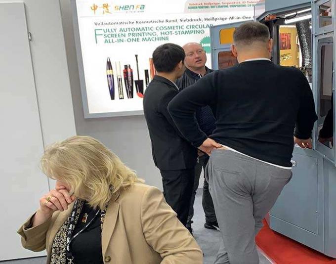 High Speed Full Servo Screen Printing/Hot Stamping Machine voor ronde/ovale/driehoekige e-sigaret 13