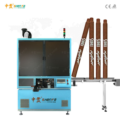 Één Stempelmachine van de Kleuren Automatische Folie voor Pen Barrels