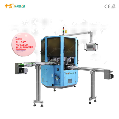 Automatische 1 de Drukmachine van het Kleurenscherm voor Vlakke Oppervlakteproducten 7KW