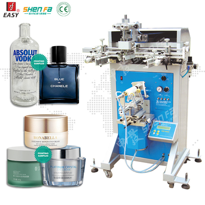 Schermdrukmachine voor cosmetische verpakkingen