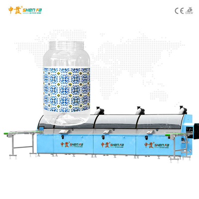 4L Transparante Emmer Automatische Schermdrukmachine 3 Kleuren