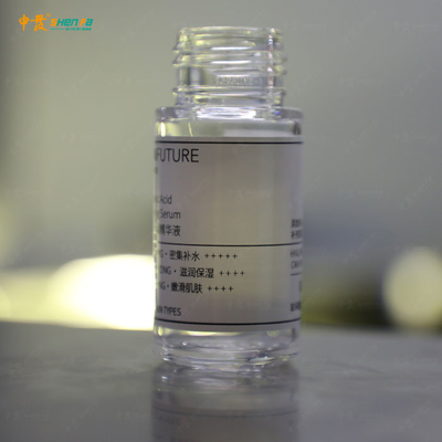 Automatische servo 2 kleuren schermdrukmachine voor cosmetica glazen flessen