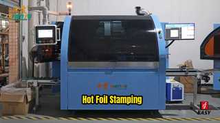 Hoge snelheid foliedrukmachine voor buizen