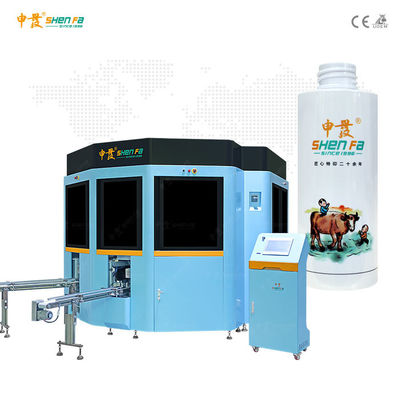 Volledig Servo Multifunctionele Fles Zeefdruk Machine