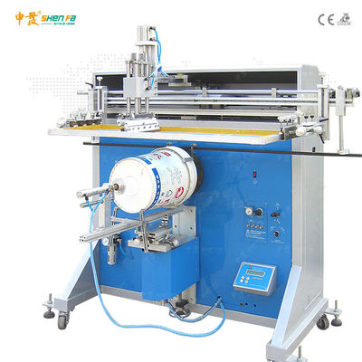 Semi-Auto UV Ink Bucket Screen Printing Machine