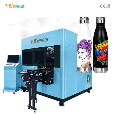 UV Geneesbare de Drukmachine van Inkt Digitale Inkjet voor Drinkware-Fles